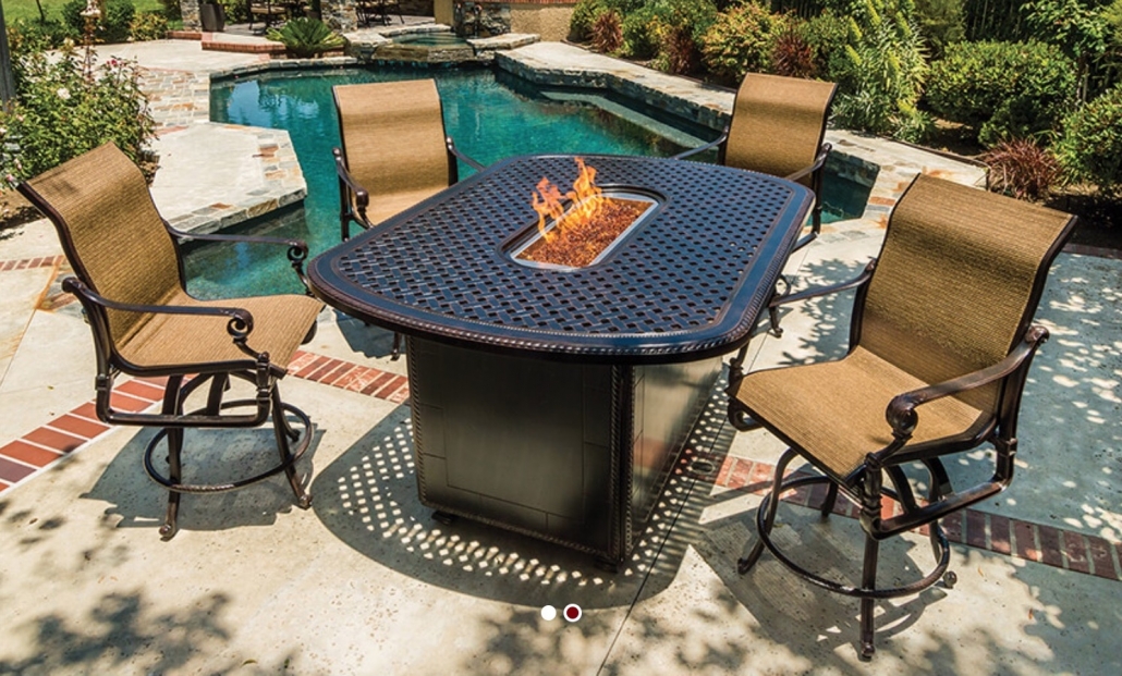 Dinner Party Fire Pit Table - Jopa Outdoor Furniture