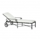 Venetian Adjustable Chaise with Wheels (grade A-B)