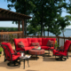 Outdoor seating group